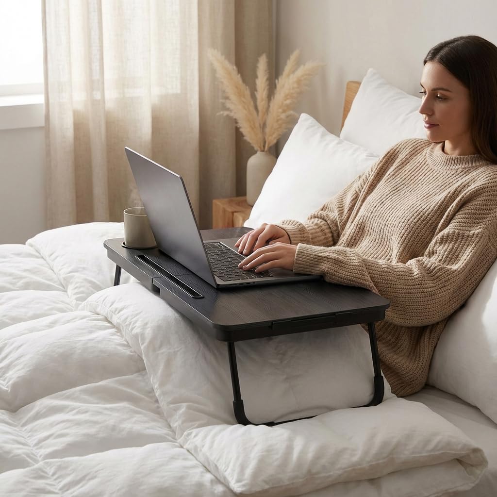 BUYIFY Escritorio de Cama Plegable para Laptop (NEW-006-USA)
