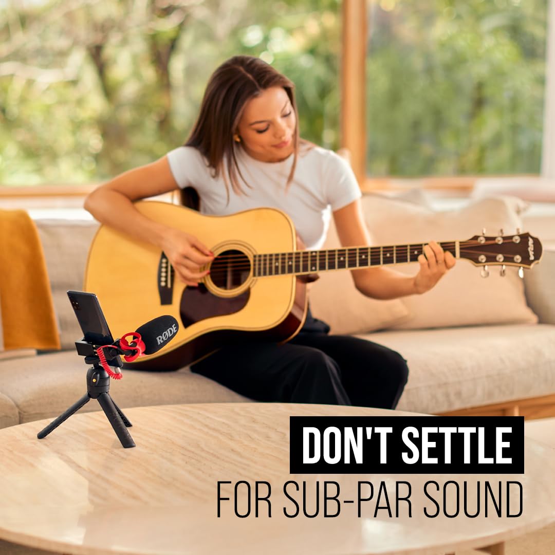 RØDE VideoMicro II Ultra-Compact On-Camera Shotgun Microphone for Recording Audio with a Camera or Mobile Device