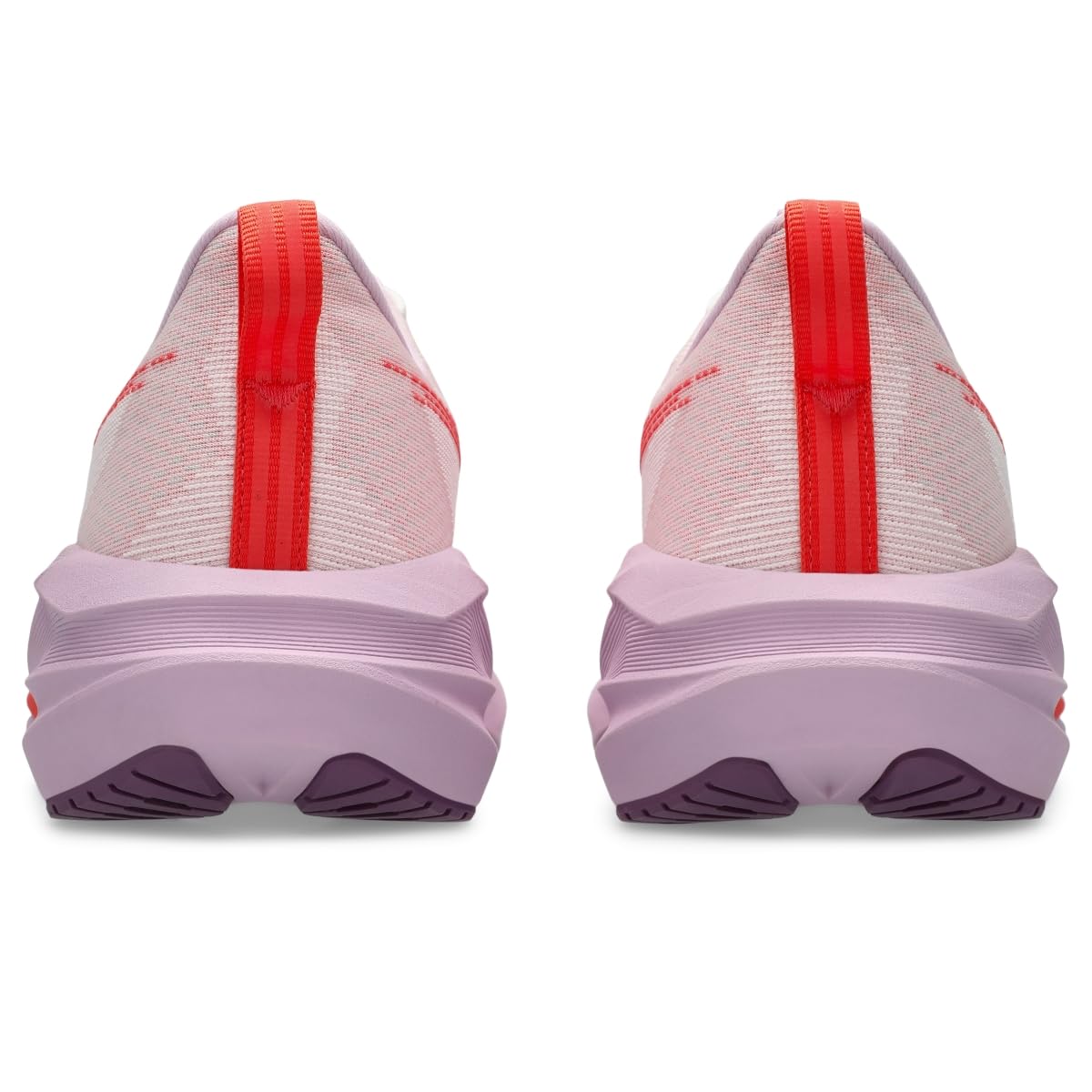 ASICS Women's NOVABLAST 5 Running Shoe, White/Coral Reef