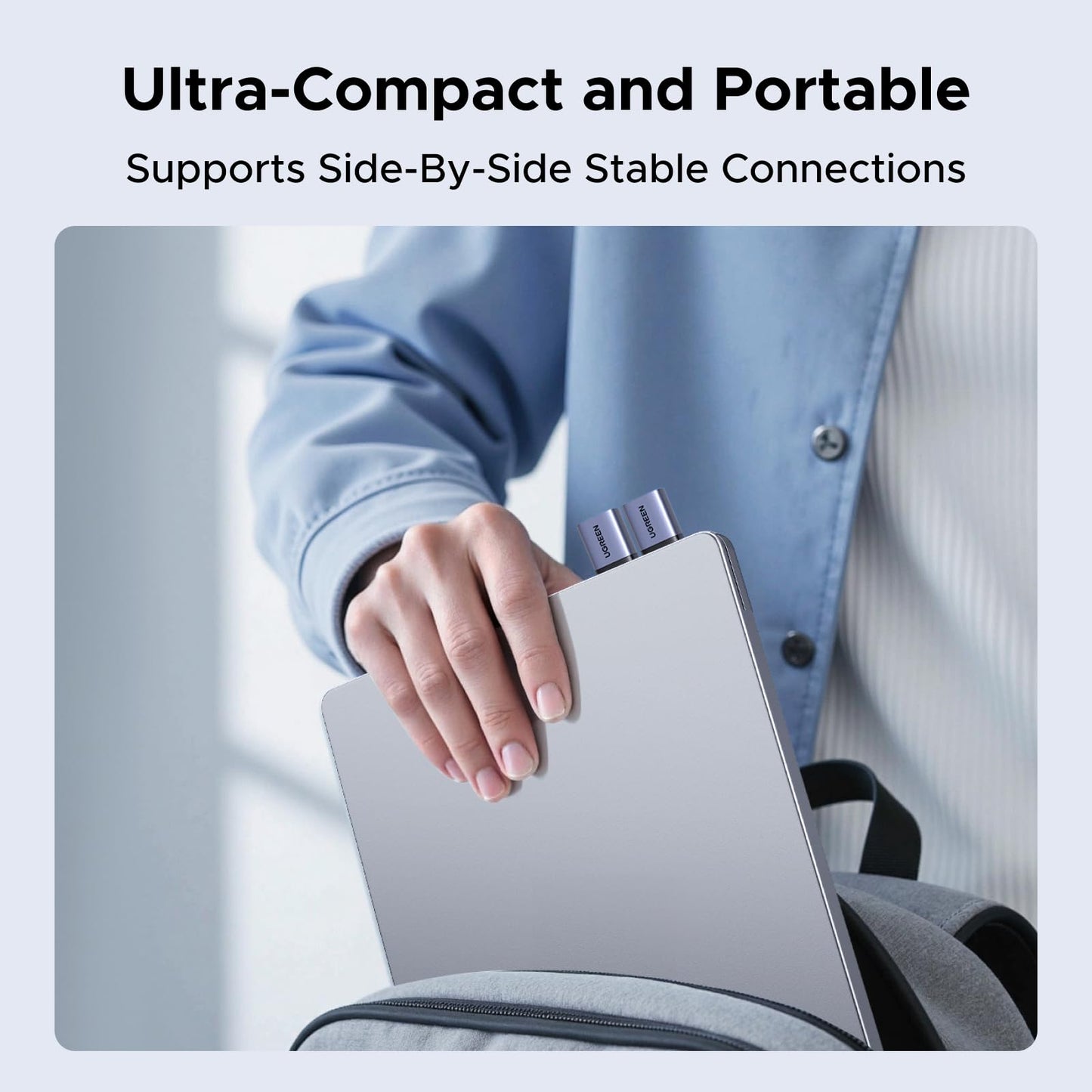 UGREEN Adaptadores USB a USB C y USB C a USB (Paquete de 4 / 10Gbps)