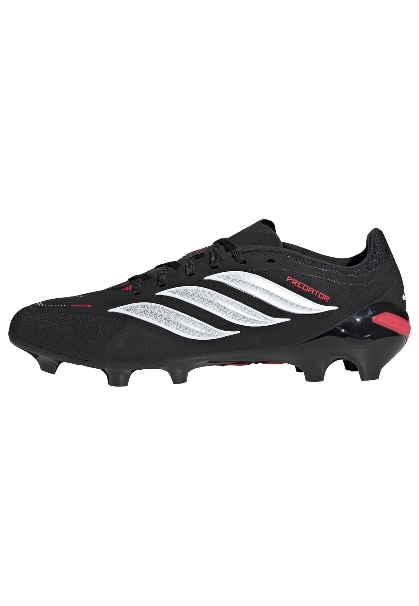 adidas Unisex League Firm Ground, Black/White/Lucid Red