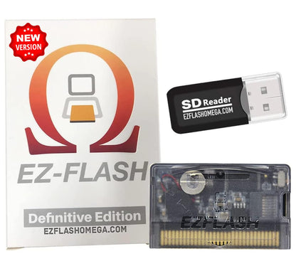 EZ Flash Tarjeta de Juego Omega Definitive Edition (Para Consolas Nintendo)