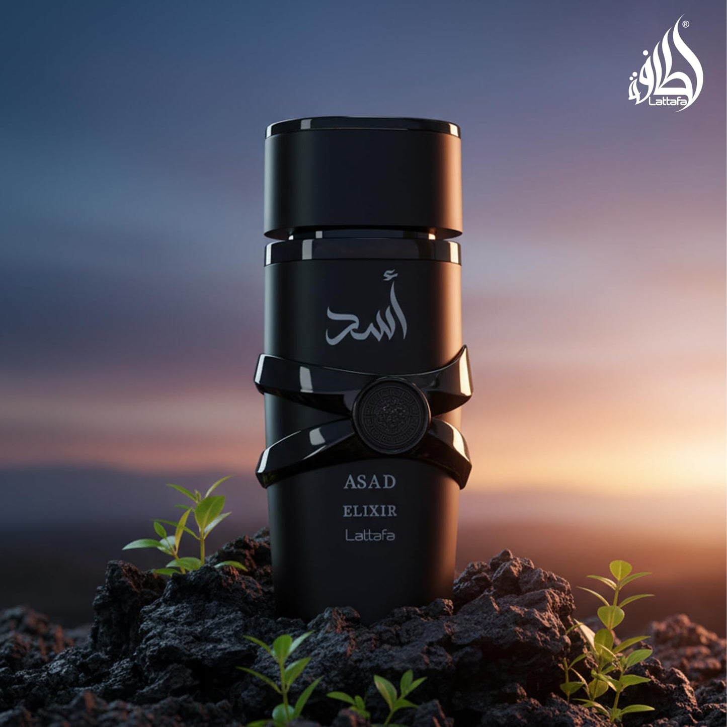 Lattafa Asad Elixir EDP (3.4 Ounce / 100 ml)