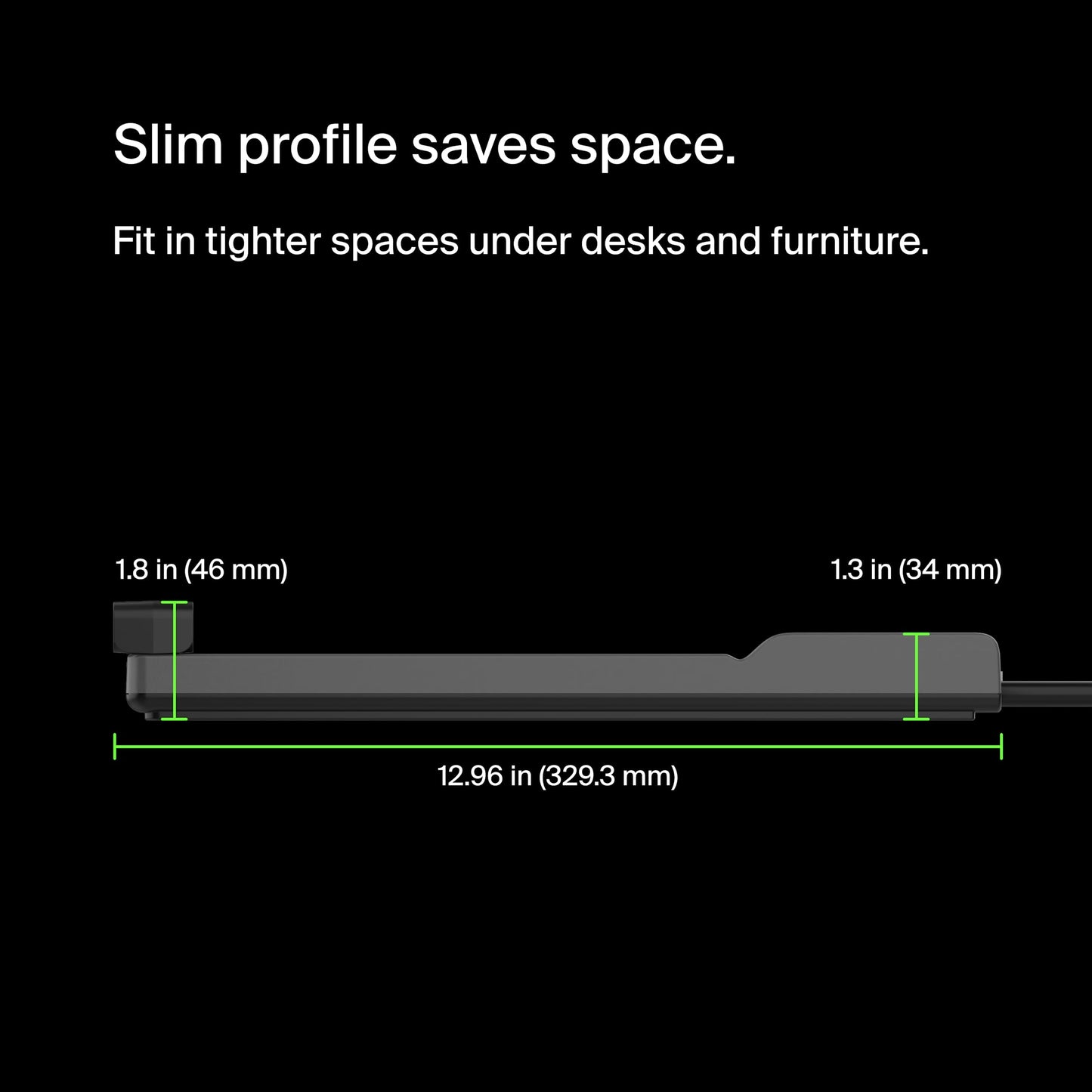 Belkin Regleta Protectora contra Sobretensiones de 12 Salidas (Cable de 8ft)