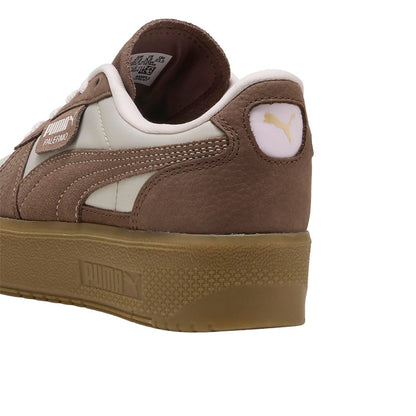 PUMA Womens Palermo Elevata Wine Club Lace Up Sneakers Shoes Casual - Brown -