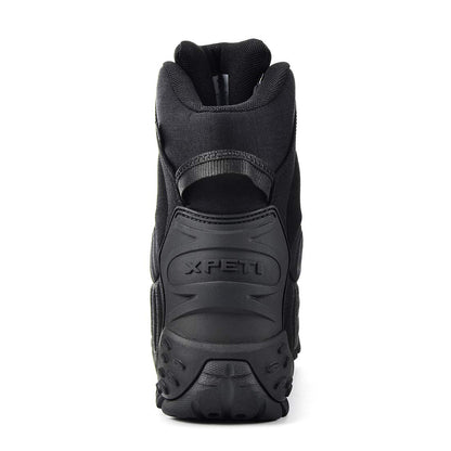 XPETI Thermator Waterproof Tactical Boot for men 8 Inches Military Boots Men 8 Black