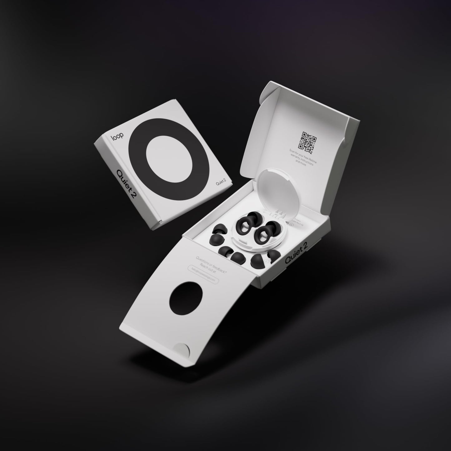 Loop Quiet 2 Tapones para los Oídos (Reducción de Ruido de 24dB)