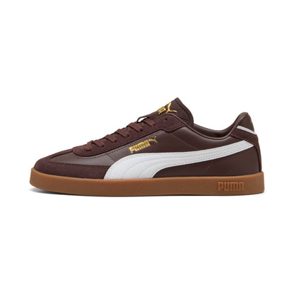 PUMA Men's Club II Era Shoes, Chocolate Brown- White SS26, Puma Club Ii Era