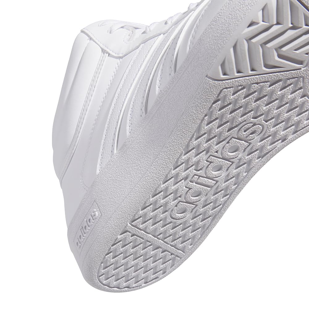 Adidas Unisex Hoops 4.0 Mid Top Basketball Shoes White/White/Black