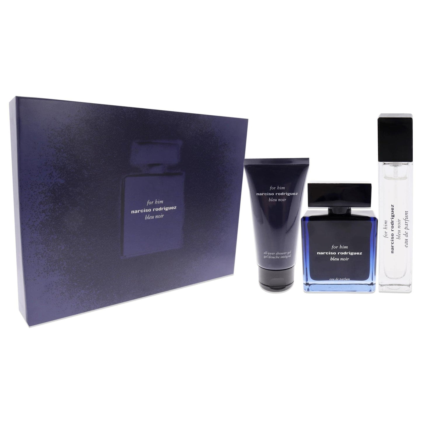 Narciso Rodriguez Bleu Noir Set de 3 Piezas para Hombre