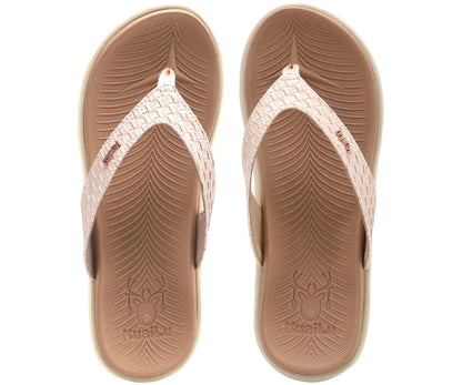 KuaiLu Flip Flops For Women Arch Support Ladies Yoga Mat Walking Cushion Sandals Slip On Indoor Outdoor Slippers Shoes Summer Outfits Beach Vacation Essentials Orthotic Sport Slides, Beige White 7