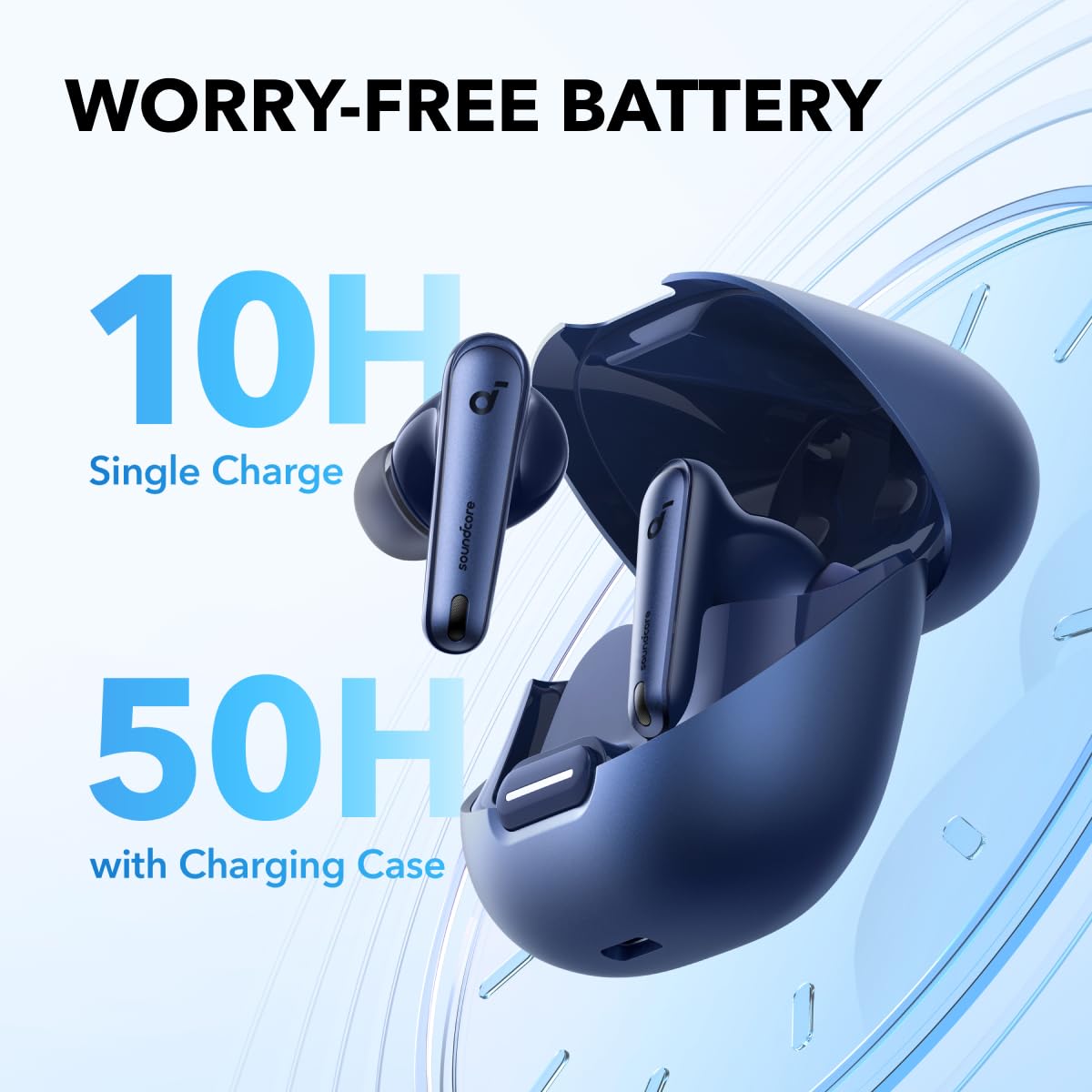 Soundcore by Anker Auriculares Inalámbricos Liberty 4 NC (Batería 50H)