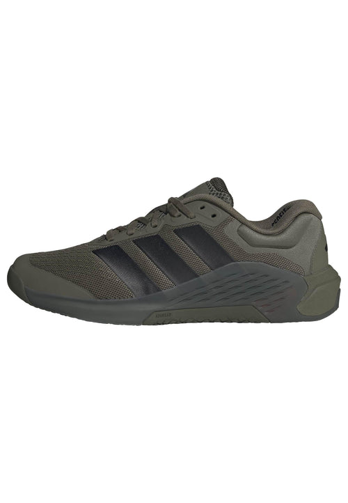 adidas Men's Dropset 4 Power Training, Olive Strata/Black/Night Cargo