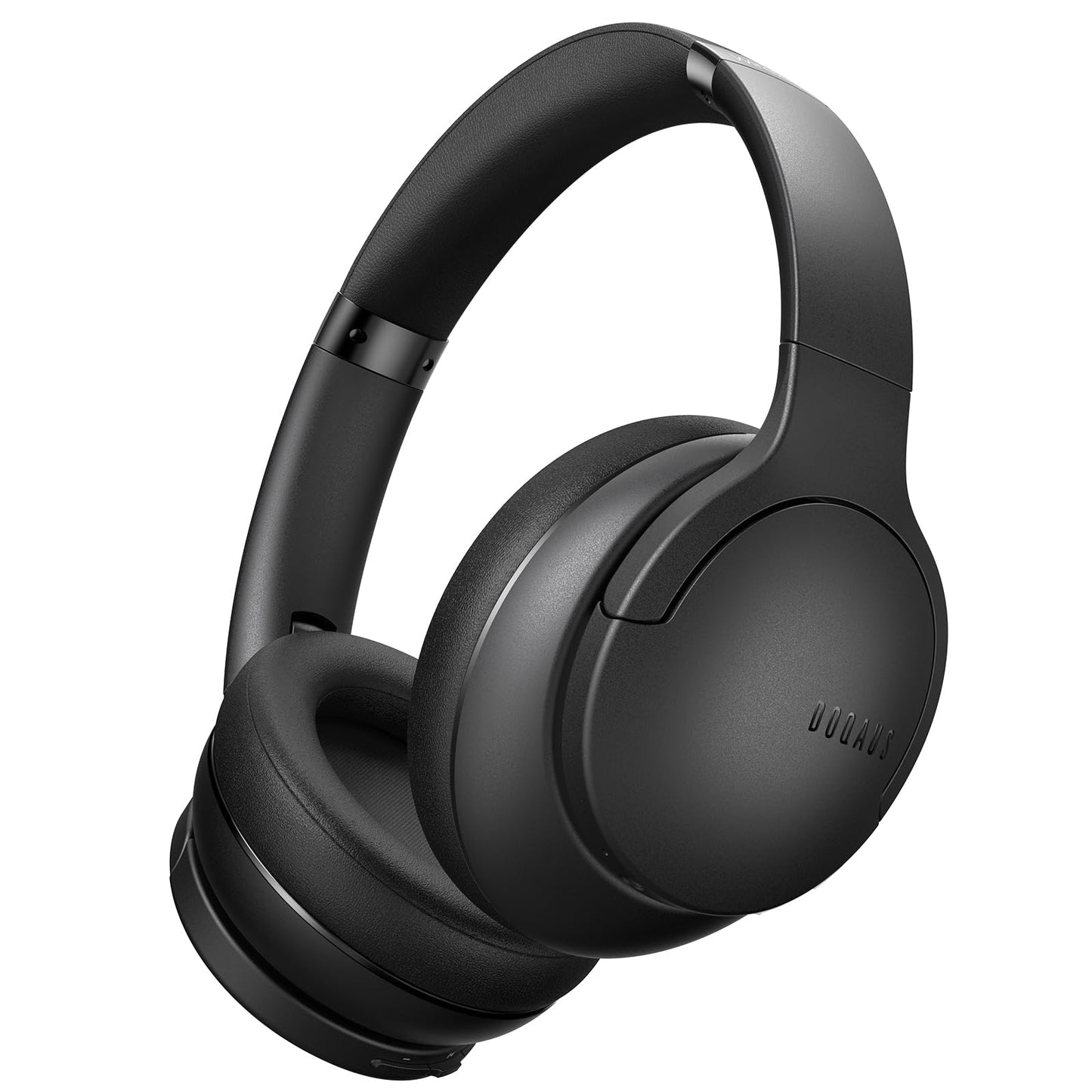 DOQAUS Bluetooth Headphones Over Ear Wireless, 90H Playtime, BT 5.4, 9 EQ Modes via App, Movie & Sleep Mode, HiFi Deep Bass, Memory Foam for Travel, Gym, Phone, PC Stocking Stuffers