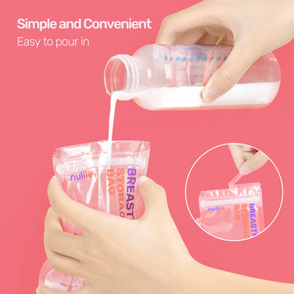 Nuliie 120 Bolsas para Almacenamiento de Leche Materna (8 oz)