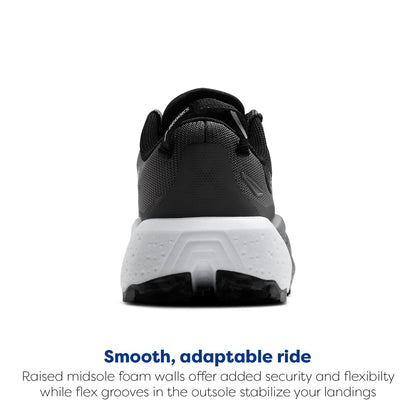 Brooks Women’s Caldera 8 Ultra Trail Running Shoe - Black/Blackened Pearl/White -