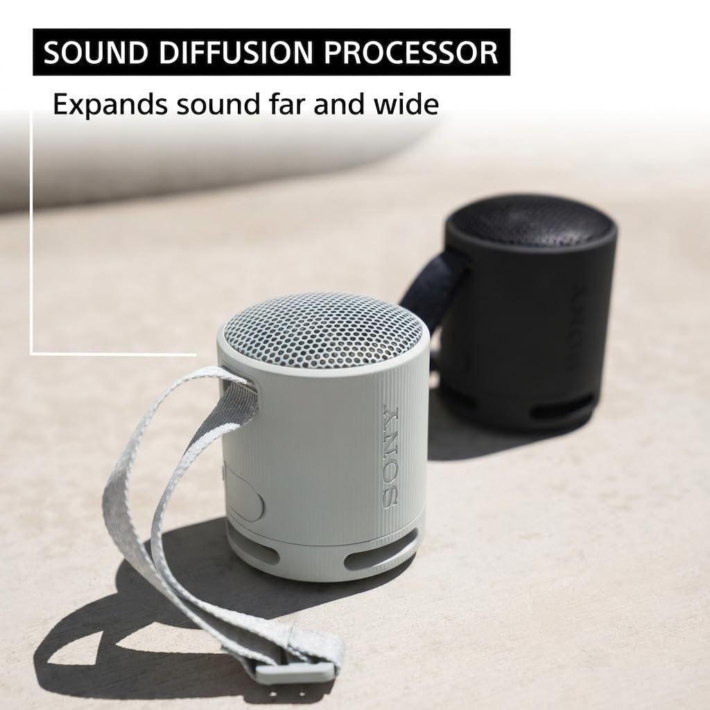 Sony SRS-XB100 Altavoz Inalámbrico de Viaje con Bluetooth (Negro / 16 Horas)