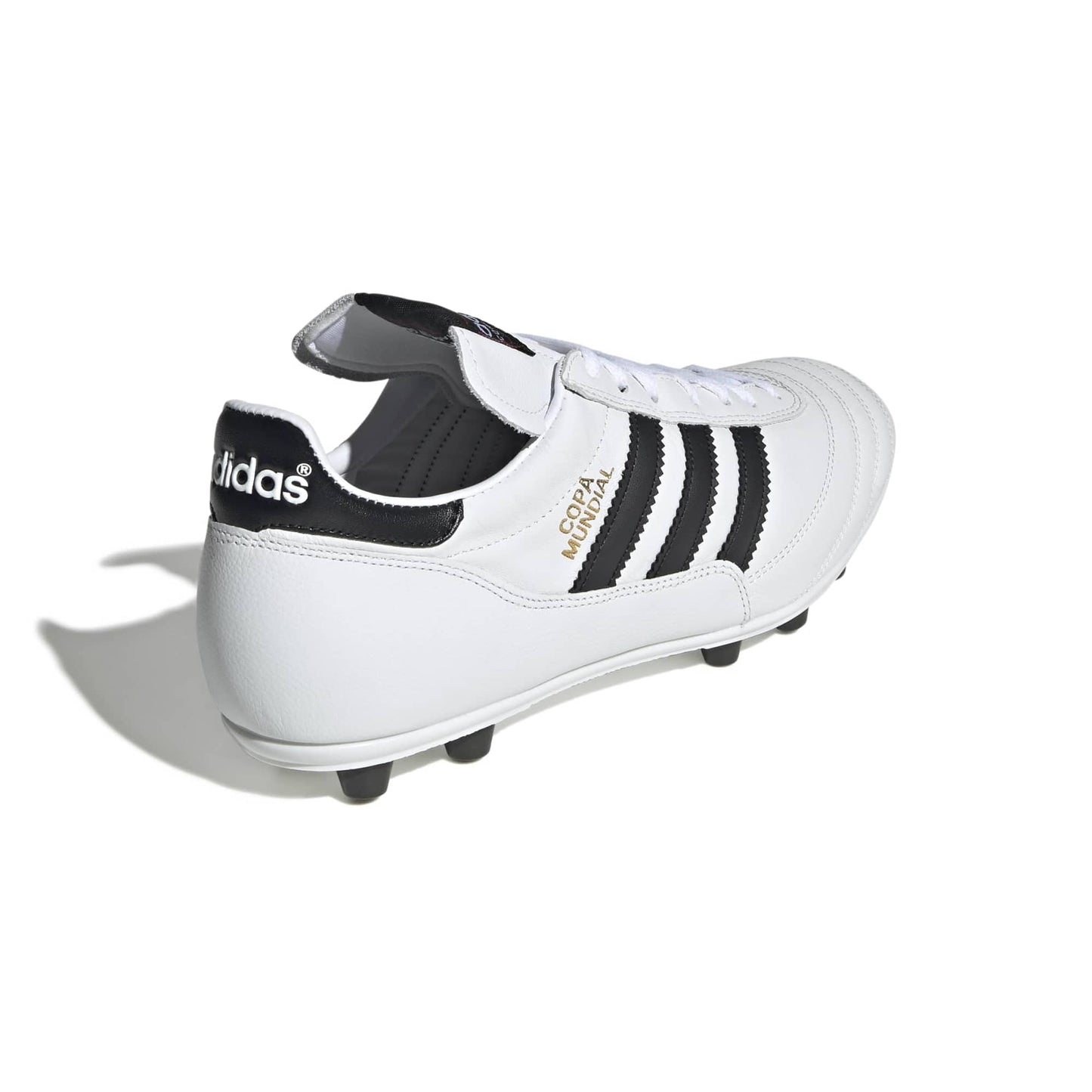 adidas Men's Copa Mundial Firm Ground, White/Black/Gold Metallic