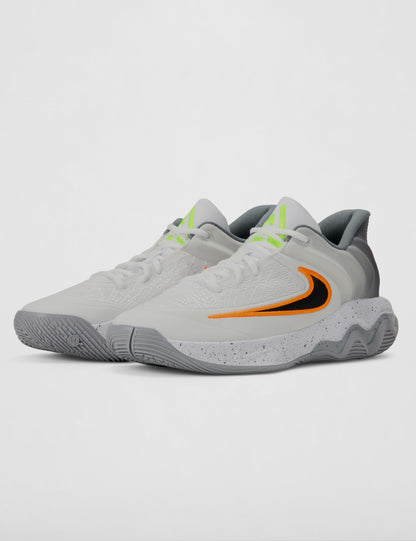 Nike Men's Giannis Immortality 4 Basketball Shoes, White/Black-Volt-Wolf Grey