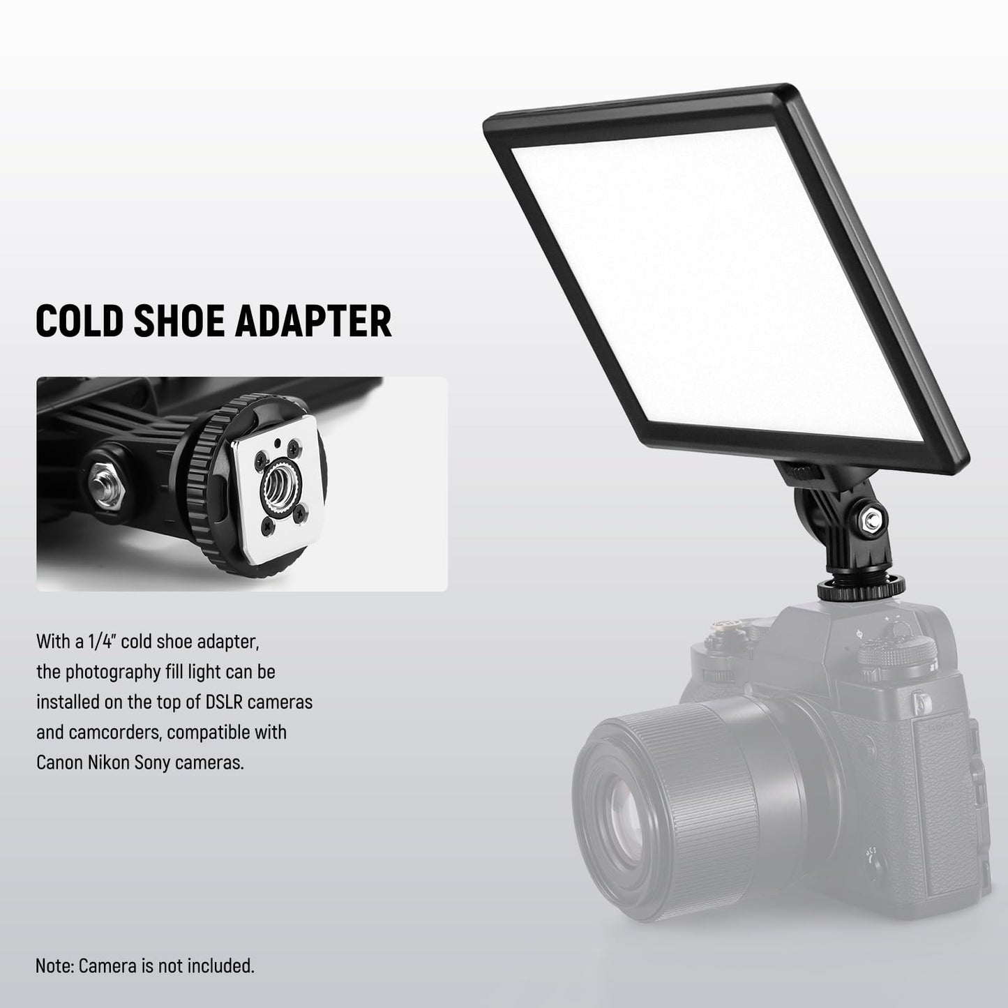 NEEWER Panel de Luz de Video LED de 9" (NL-116AI)