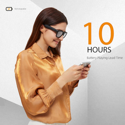 OhO Gafas Inteligentes Bluetooth (Grey Lens)