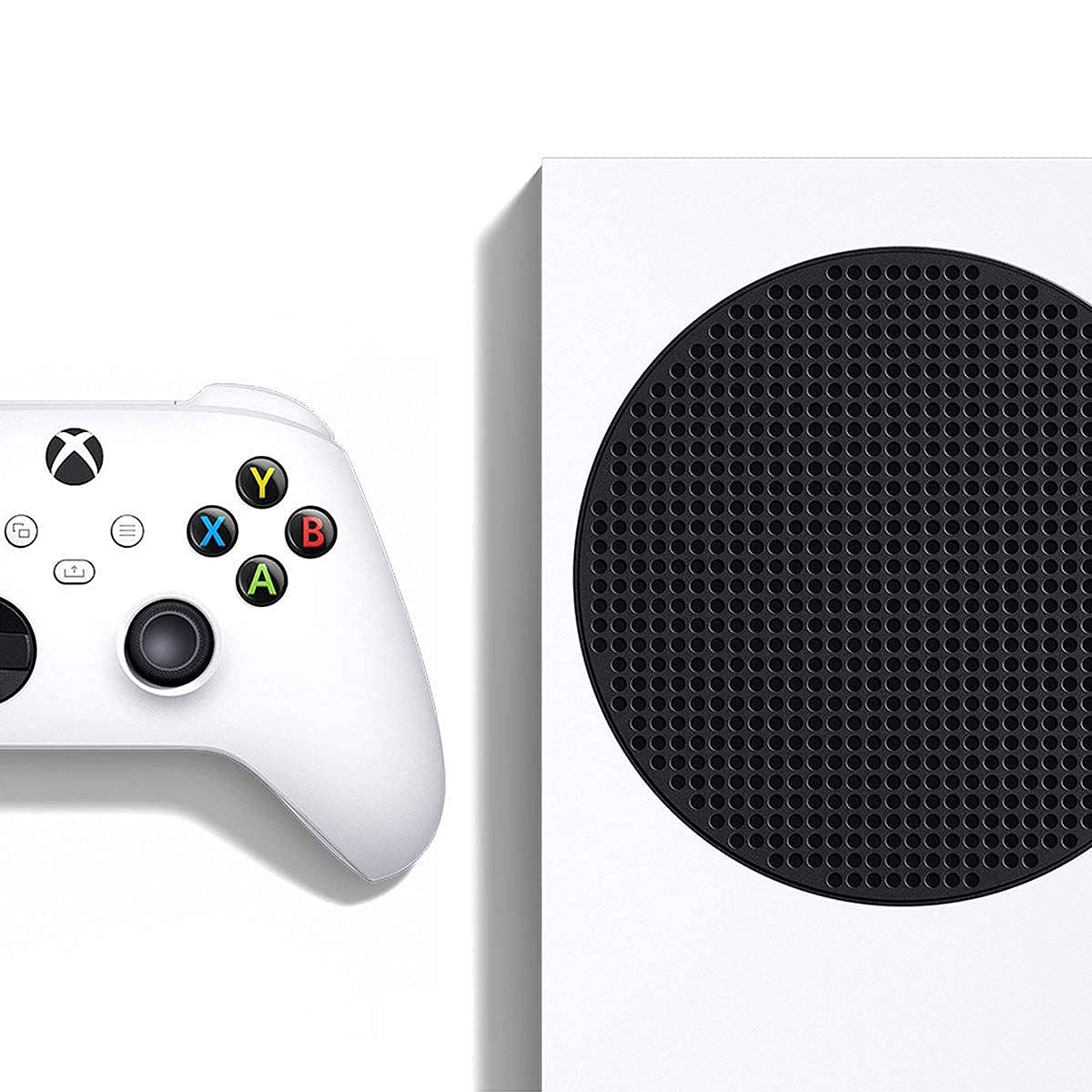 Microsoft Xbox Series S 512GB SSD All-Digital Console (Disc-Free Gaming) I with One Wireless Controller I DTS Audio I HDR (High Dynamic Range) I 1440p Gaming Resolution I Up to 120 FPS (Renewed)