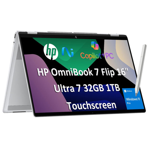 HP OmniBook 7 Flip 2026 Laptop 2 en 1 (16" FHD+ / 32GB RAM)