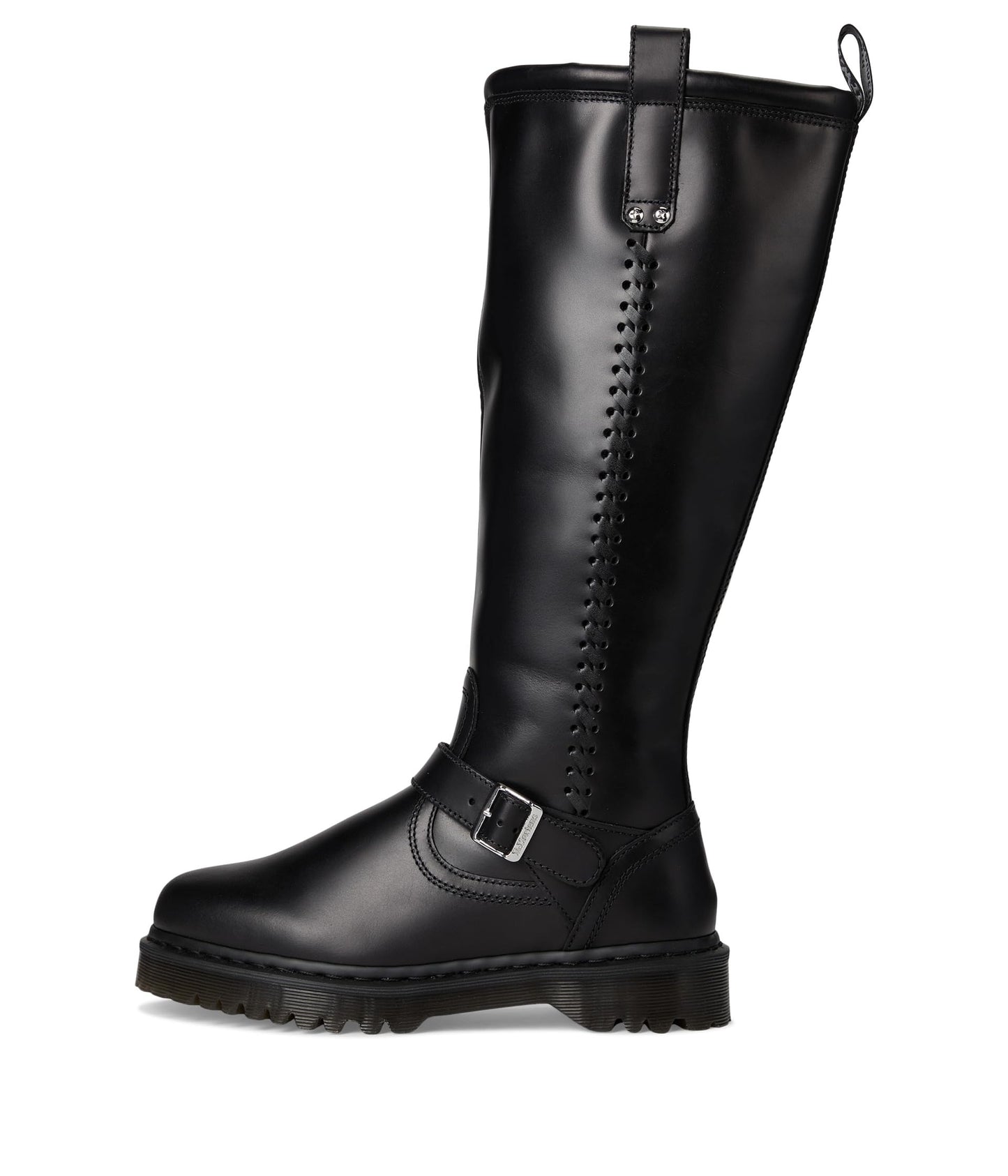Dr. Martens Unisex Anistone Knee High Boots, Black