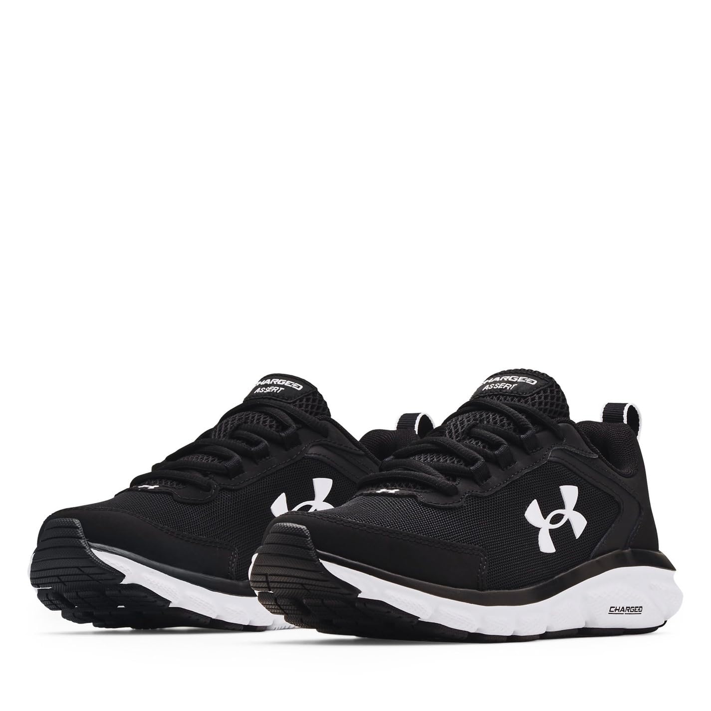 Under Armour Women's Charged Assert 9, Black/White
