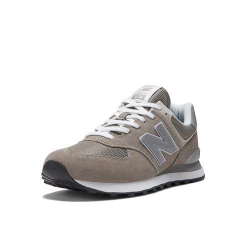New Balance Men's 574 Core Sneaker, Grey/White