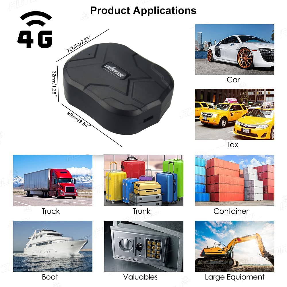 TKSTAR Rastreador GPS Oculto 4G para Vehículos (10000mAh)