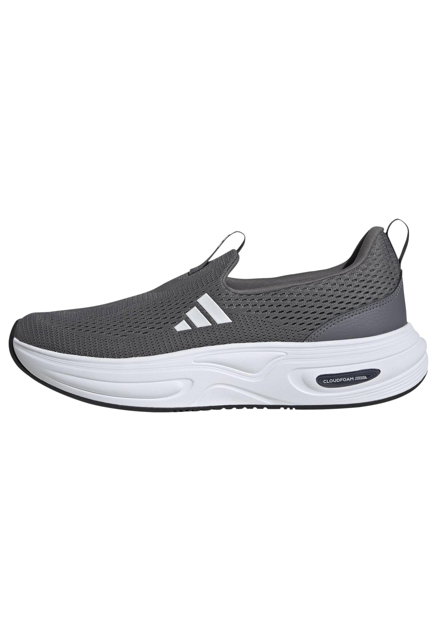 adidas Men's Cloudfoam Cuxxion - Lounge, Grey/White/Black