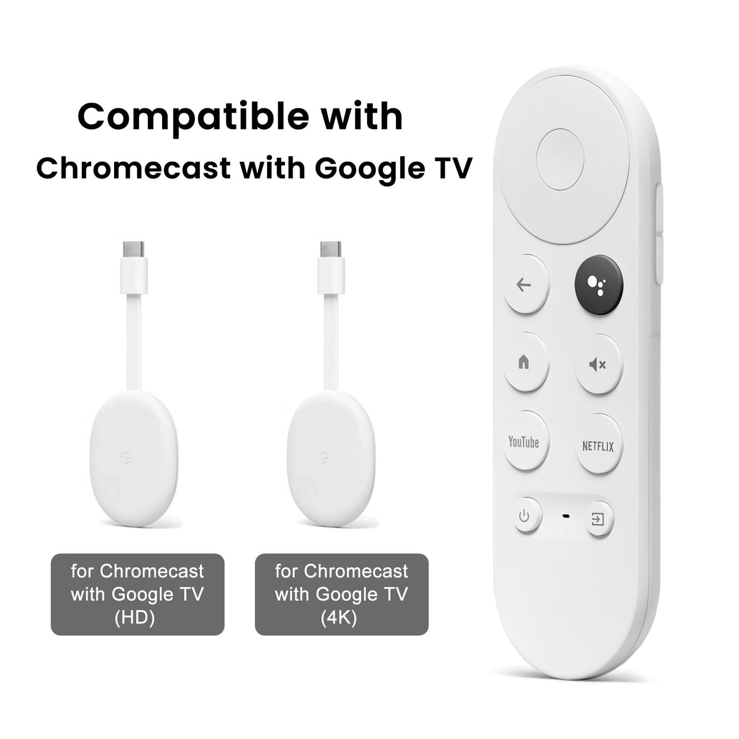 Control Remoto de Repuesto para Google Chromecast (G9N9N)