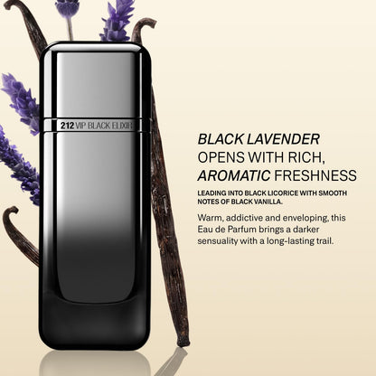 Carolina Herrera 212 VIP Black Elixir EDP (1.7 fl oz)