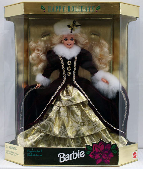 Mattel Muñeca Happy Holidays Barbie (Edición Navidad 1996)