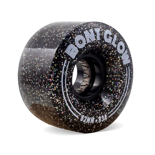 Bont Ruedas de Patinaje sobre Ruedas con Iluminación (Paquete de 4 / Negro Obsidiana)