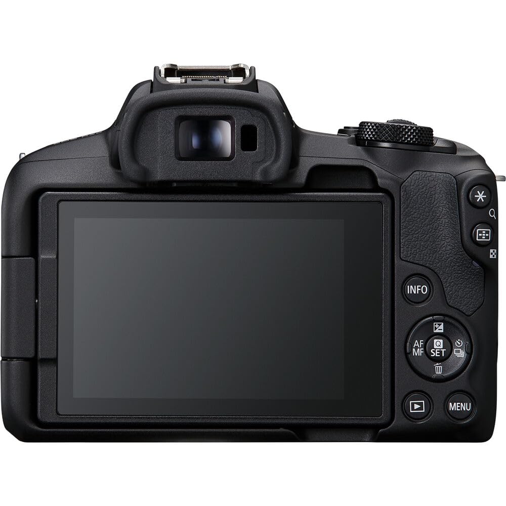 Canon EOS R50 Mirrorless Camera Kit – APS-C RF Camera with 18-45mm Lens, 4K Video, Dual Pixel AF II & Vari-Angle Touchscreen (5811C012) + Shoulder Bag + 64GB Memory Card