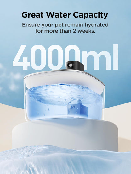 FEELNEEDY Fuente Inalámbrica de Agua YPD-C004S (4L / 135oz)