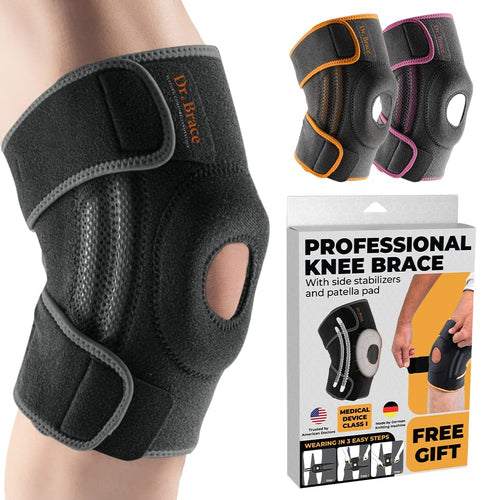 DR. BRACE ELITE Rodillera (Talla Grande / Mercurio)