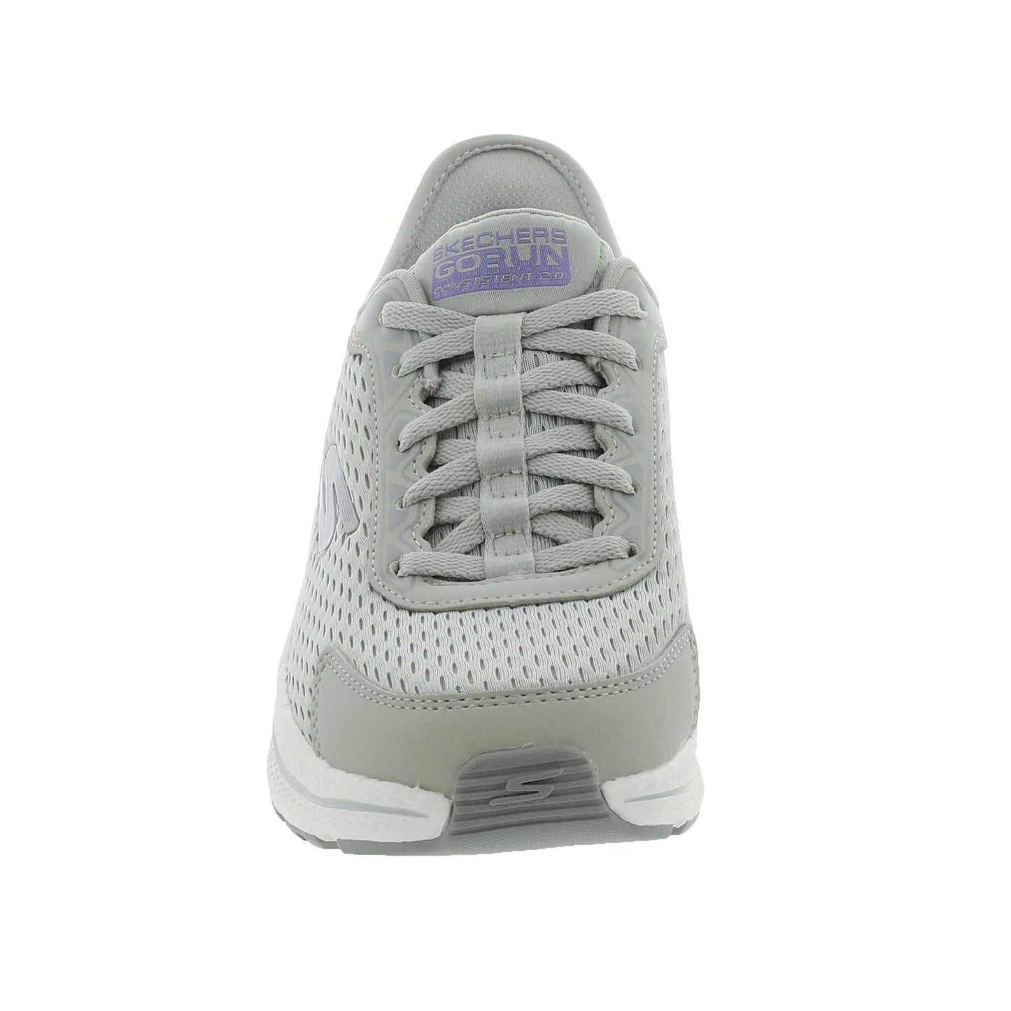 Skechers Women's Hands Free Slip-Ins Go Run Consistent 2.0 Endure Sneaker, Gray/Lavender