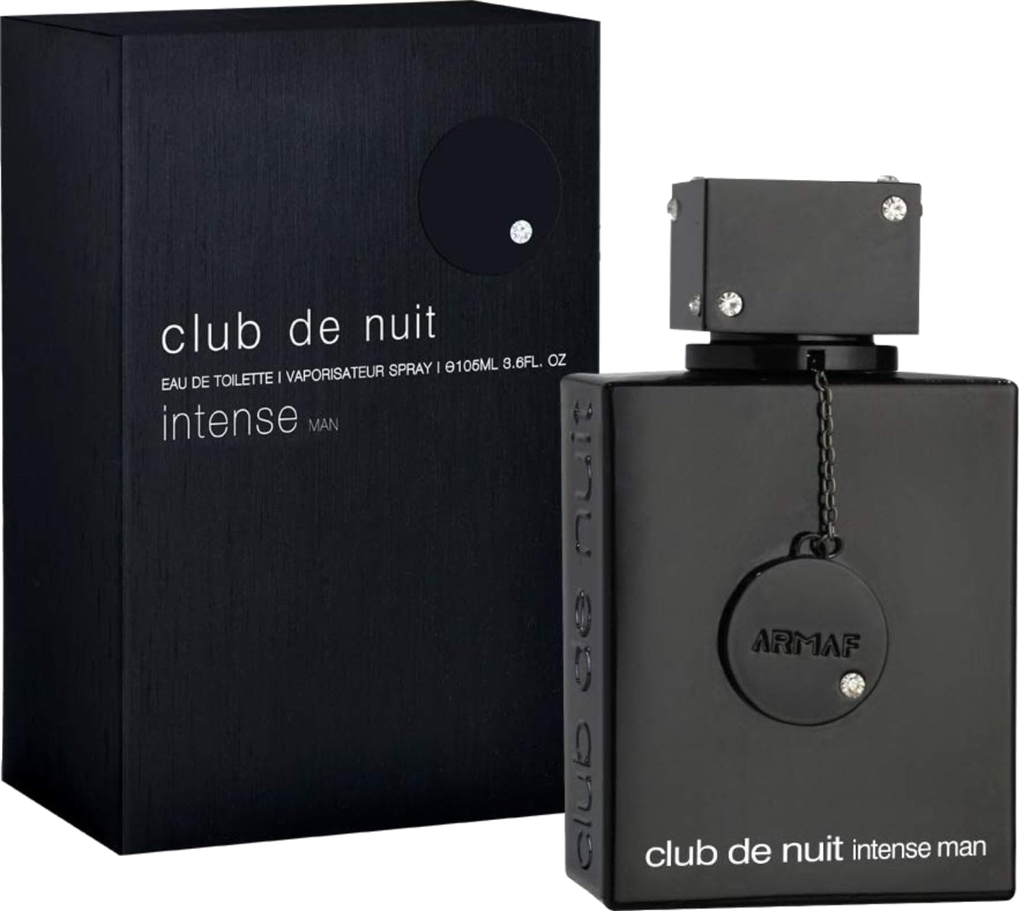 ARMAF Club de Nuit Intense Man EDT (3.6 Fl Oz / Black)