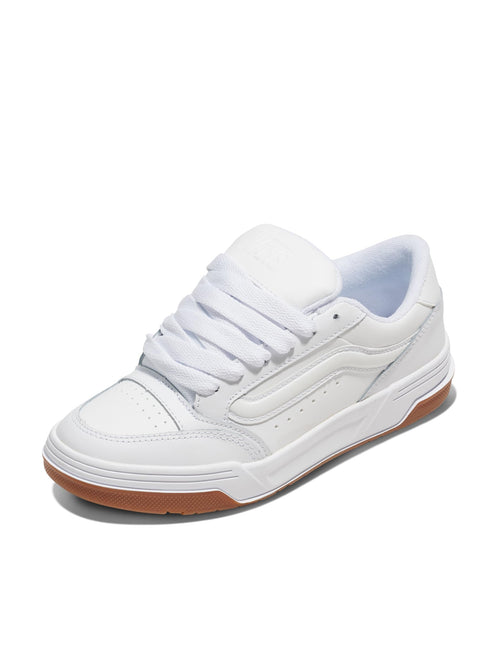 Vans Unisex Hylane Shoe - Puffy Y2K Skate Inspired Fashion Sneakers for Men & Women White/Gum