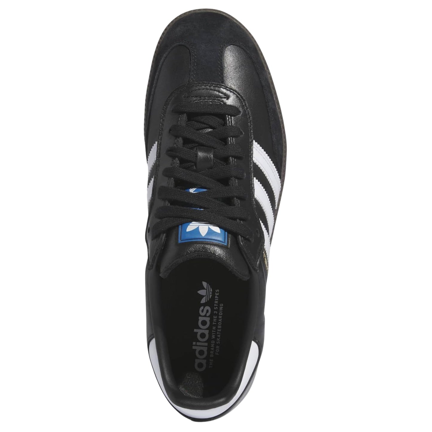 adidas Men's Samba ADV Skate Shoes - Core Black/Cloud White/Gum