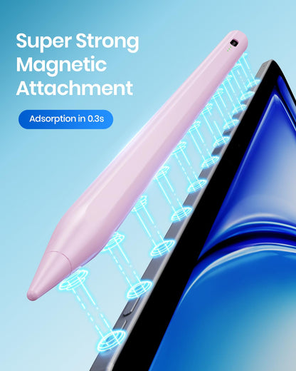 Hastraith Lápiz Óptico Stylus con Carga Rápida para iPad (Rosa)