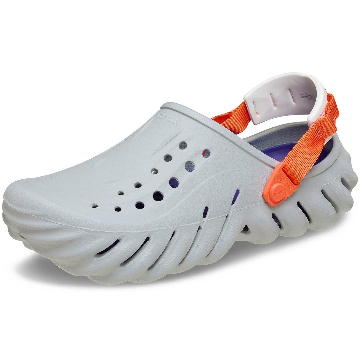 Crocs Zueco Echo Unisex (Mirage / Talla 6 Mujer y 4 Hombre)