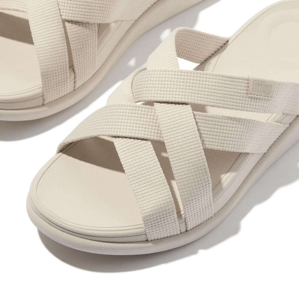 FitFlop F-Mode Go Webbing Flatform Strappy Slides