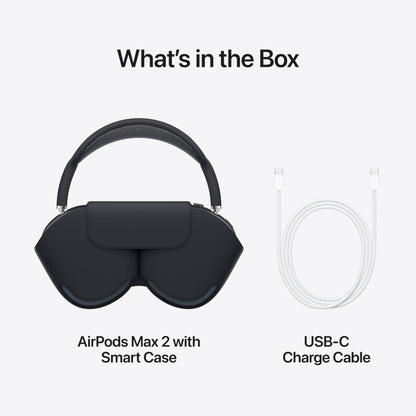 Apple AirPods Max 2 Wireless Over-Ear Headphones, Active Noise Cancellation, Adaptive Audio, Personalized Spatial Audio, Live Translation, Bluetooth Headphones for iPhone – Blue