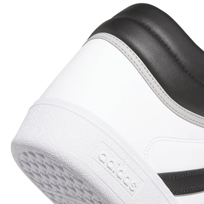 Adidas Unisex Hoops 4.0 Mid Top Basketball Shoes White/White/Grey