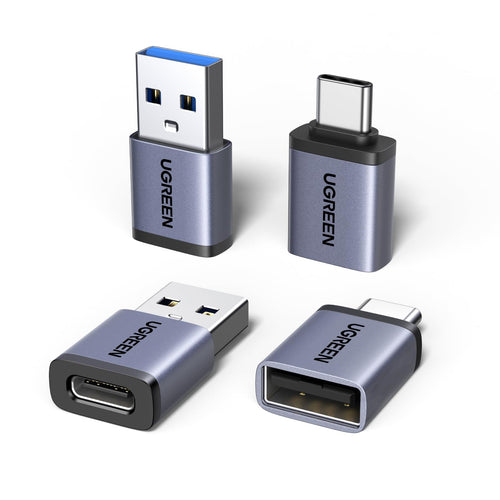 UGREEN Adaptadores USB a USB C y USB C a USB (Paquete de 4 / 10Gbps)