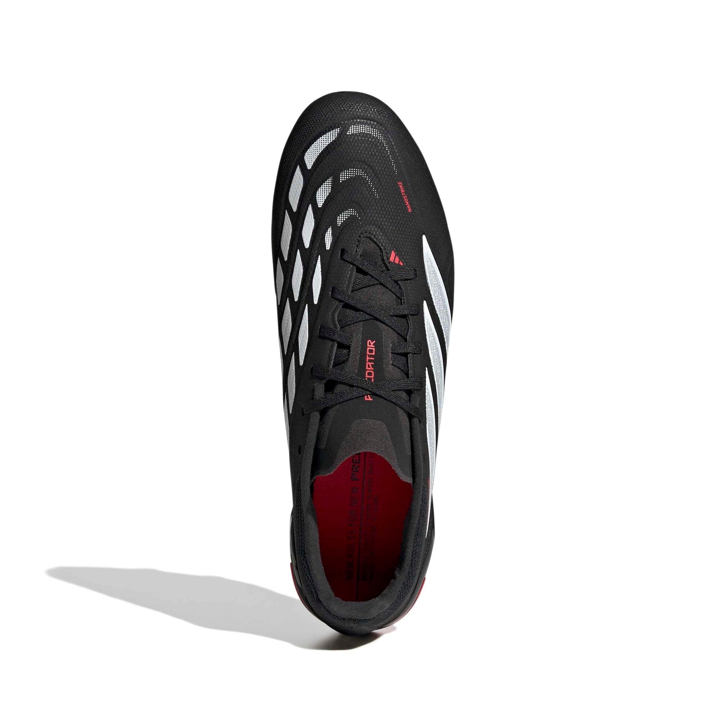 adidas Unisex League Firm Ground, Black/White/Lucid Red